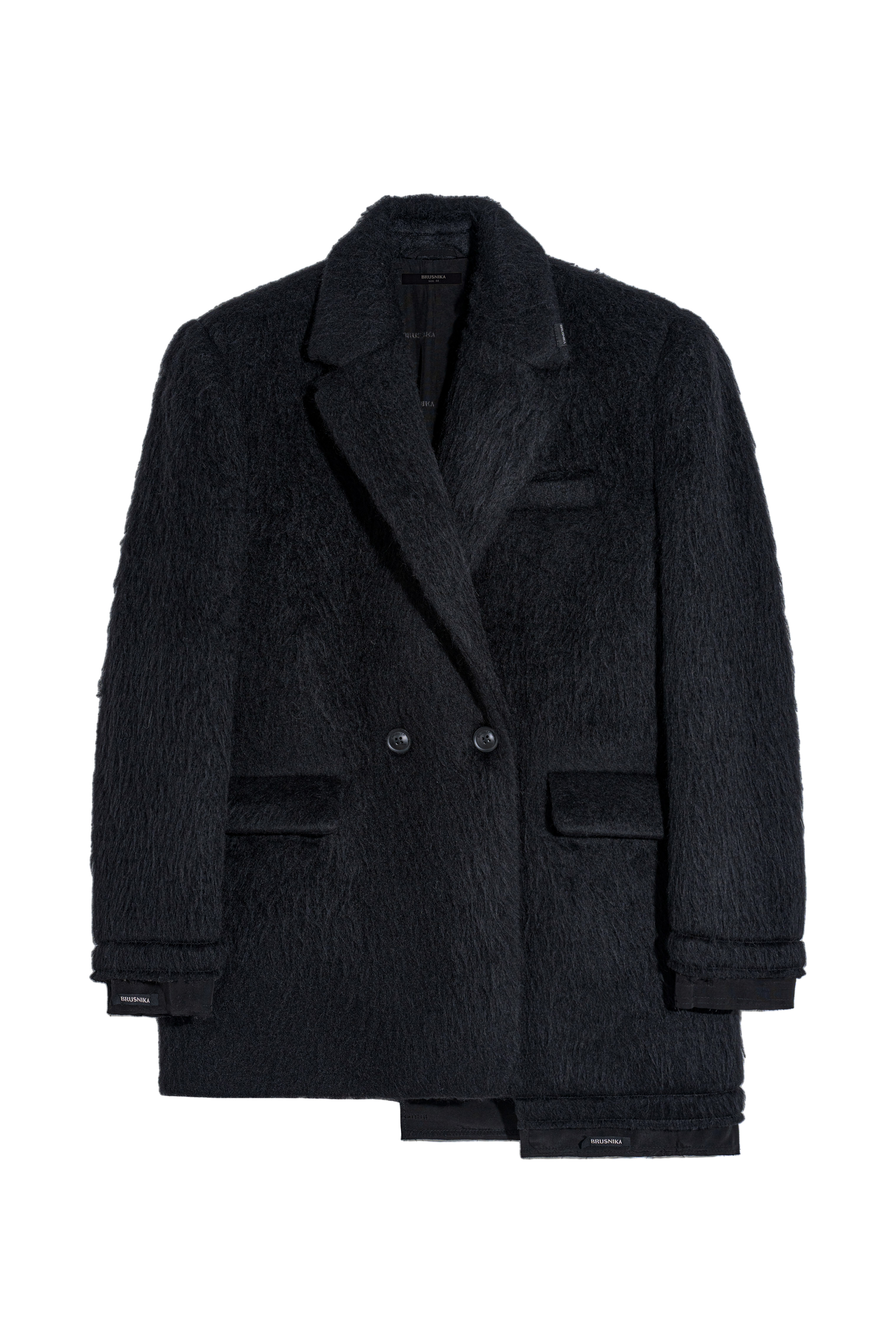Двубортный жакет из шерсти