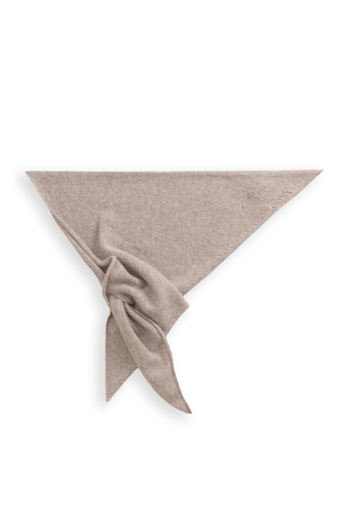 Трикотажная косынка из пуха лисы.