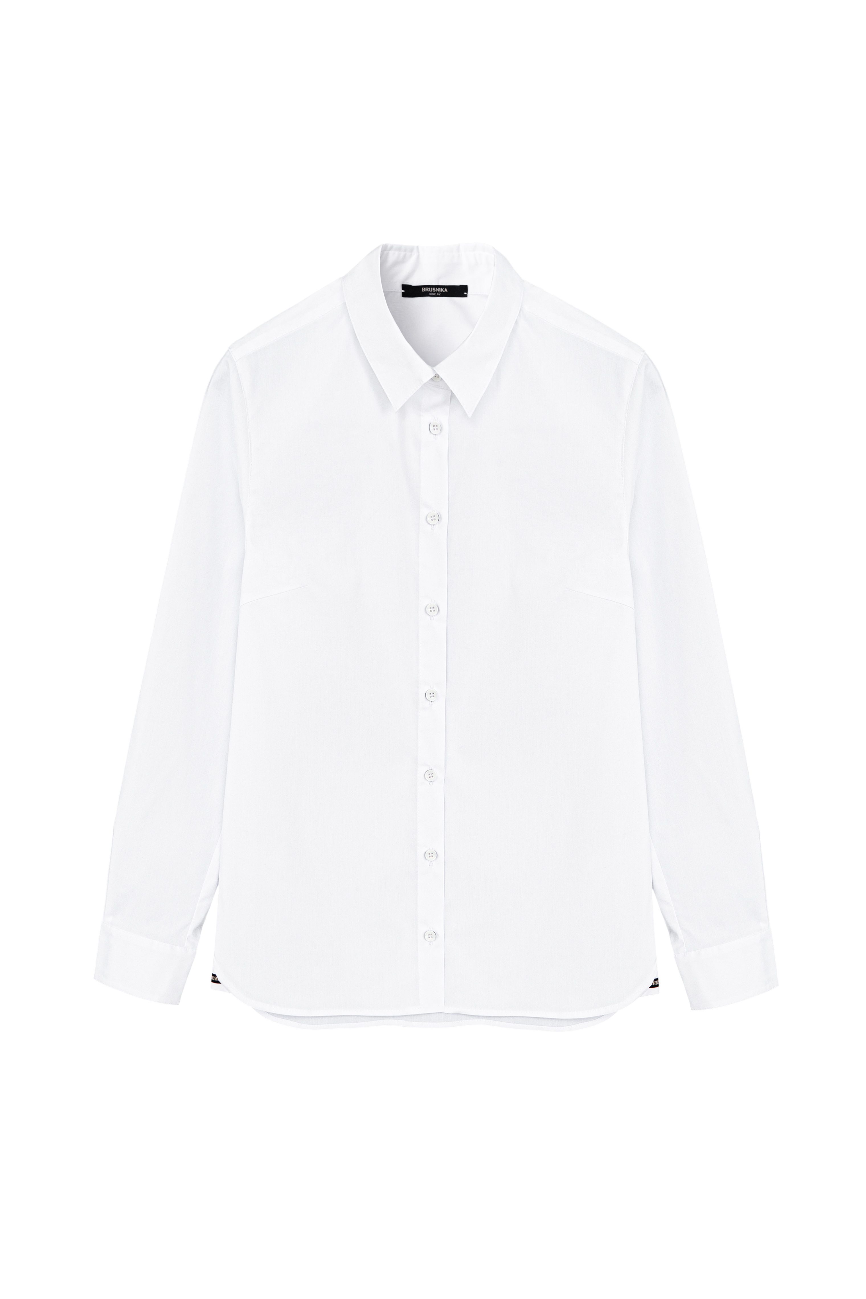 Классическая рубашка из хлопка