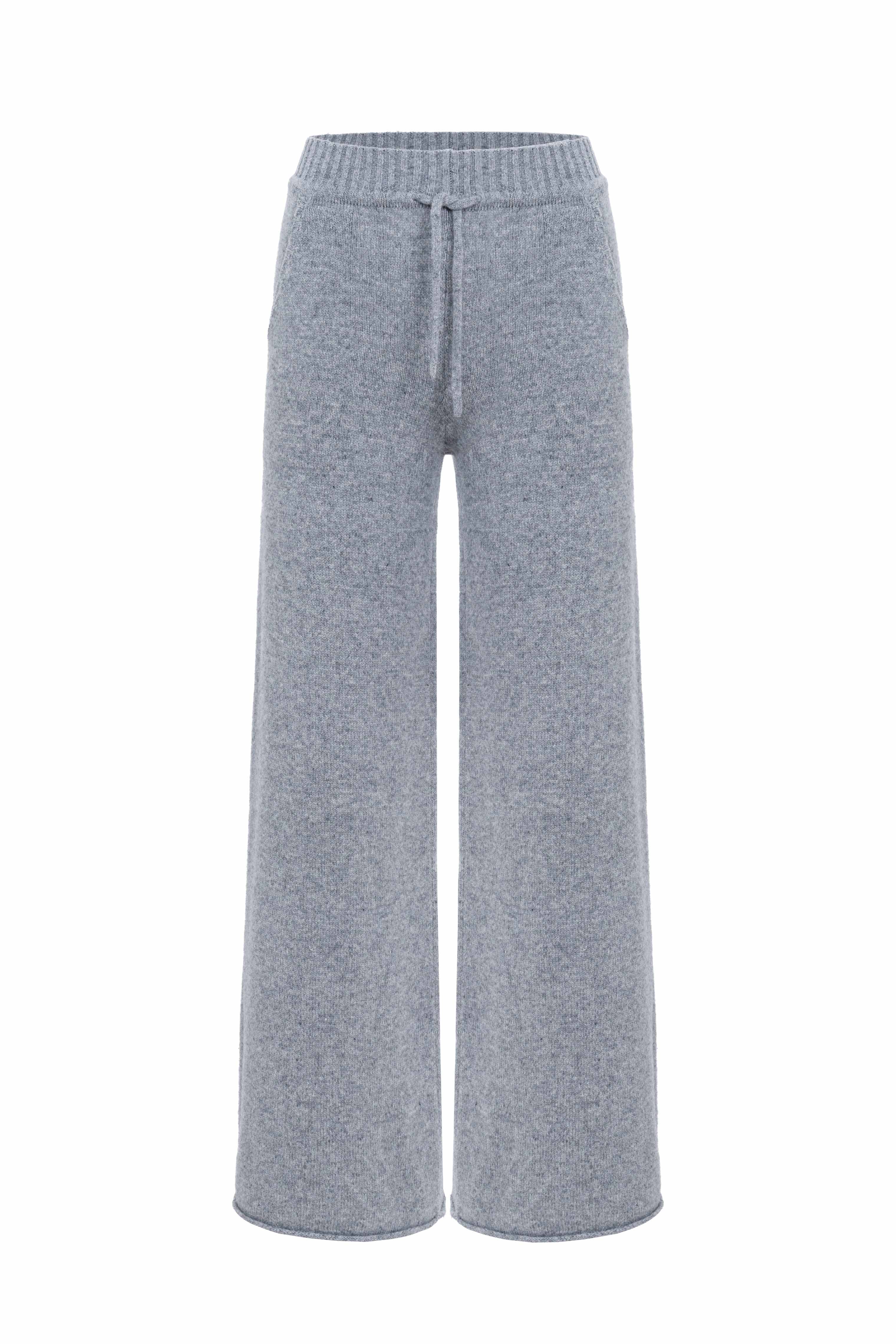 Прямые брюки из кашемира