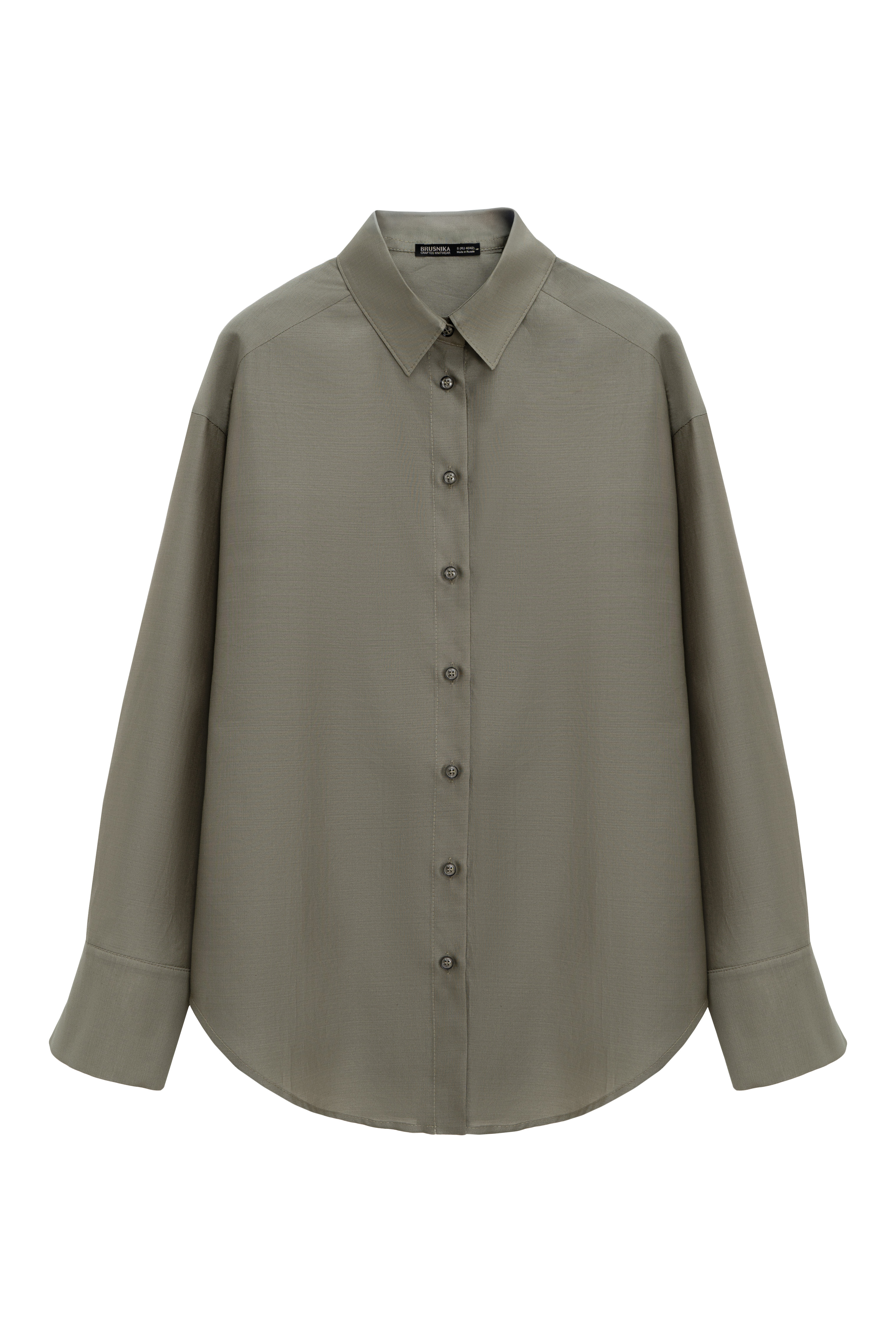 Рубашка из тонкого шелка