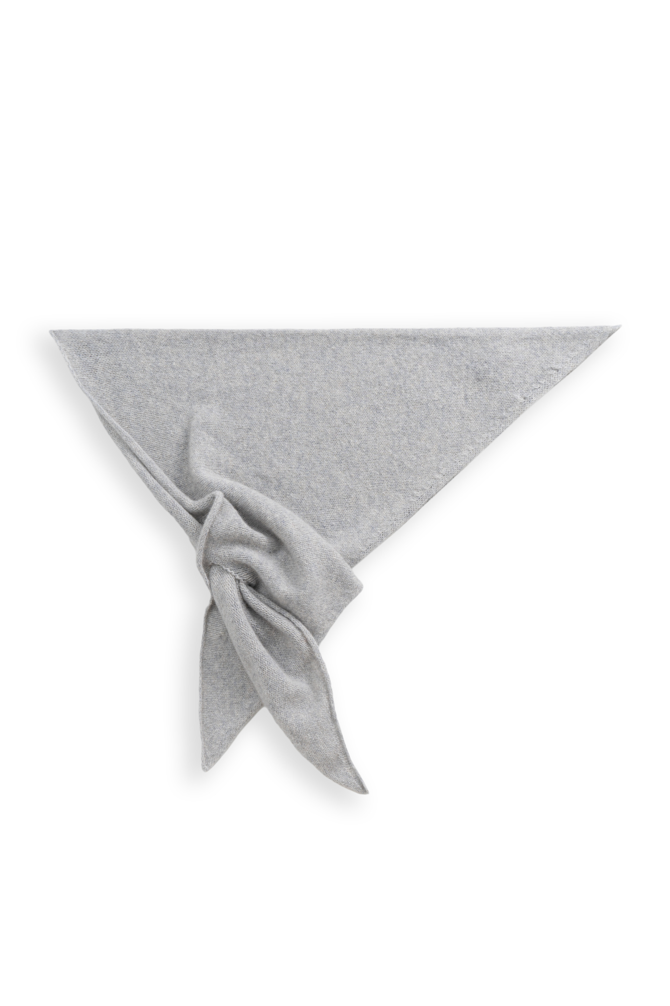 Трикотажная косынка из пуха лисы.