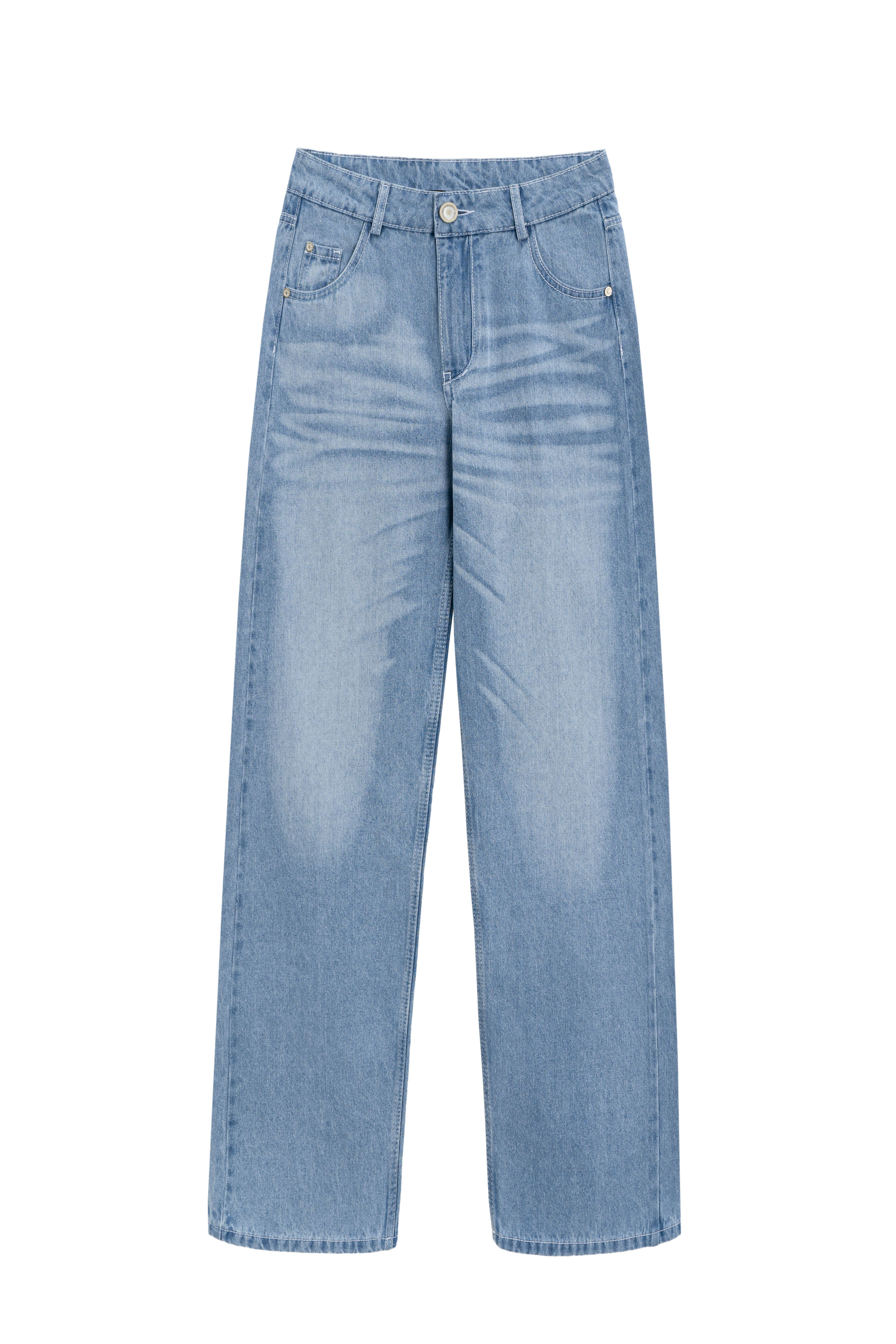 Классические джинсы из 100% хлопка