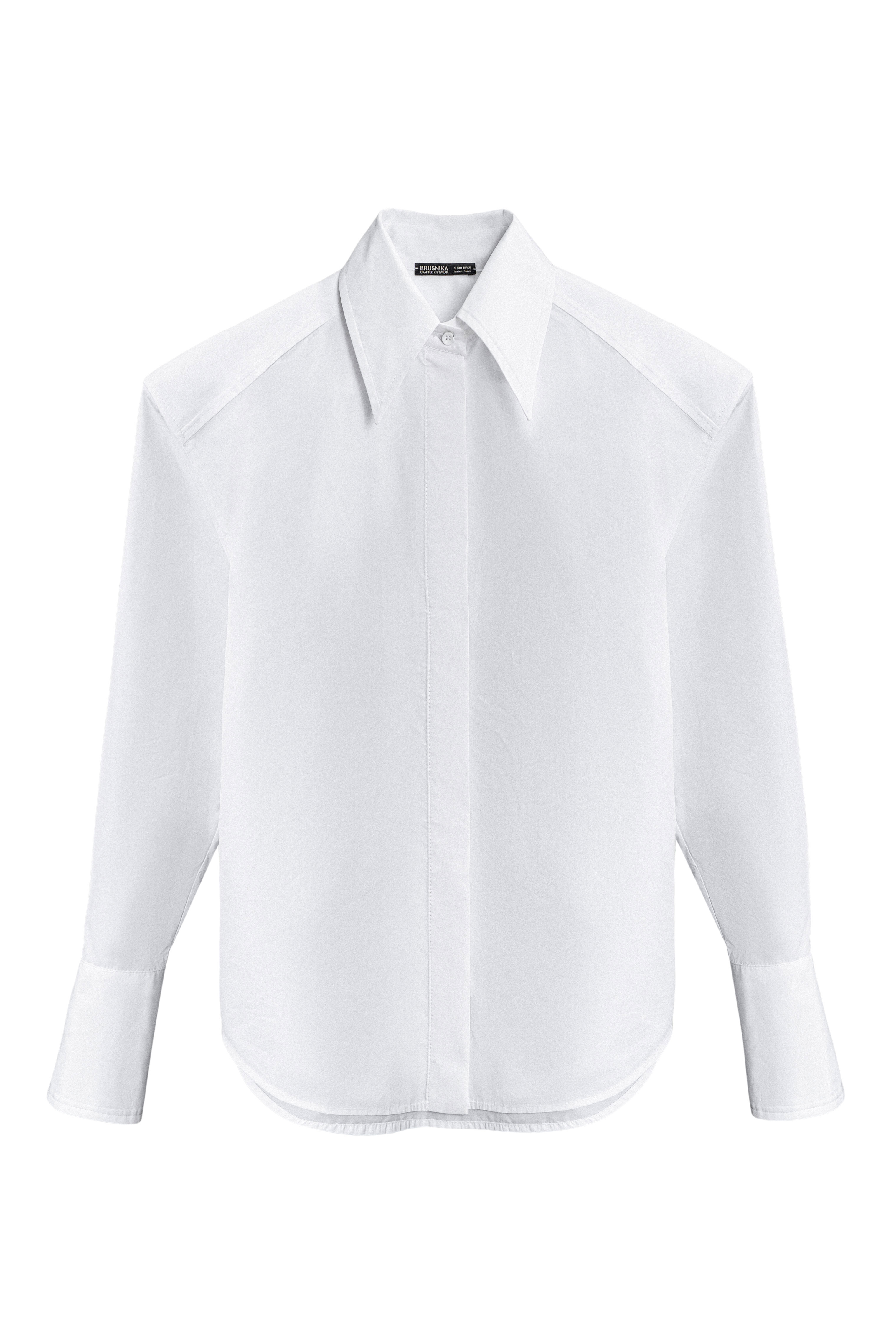 Рубашка с большими плечами