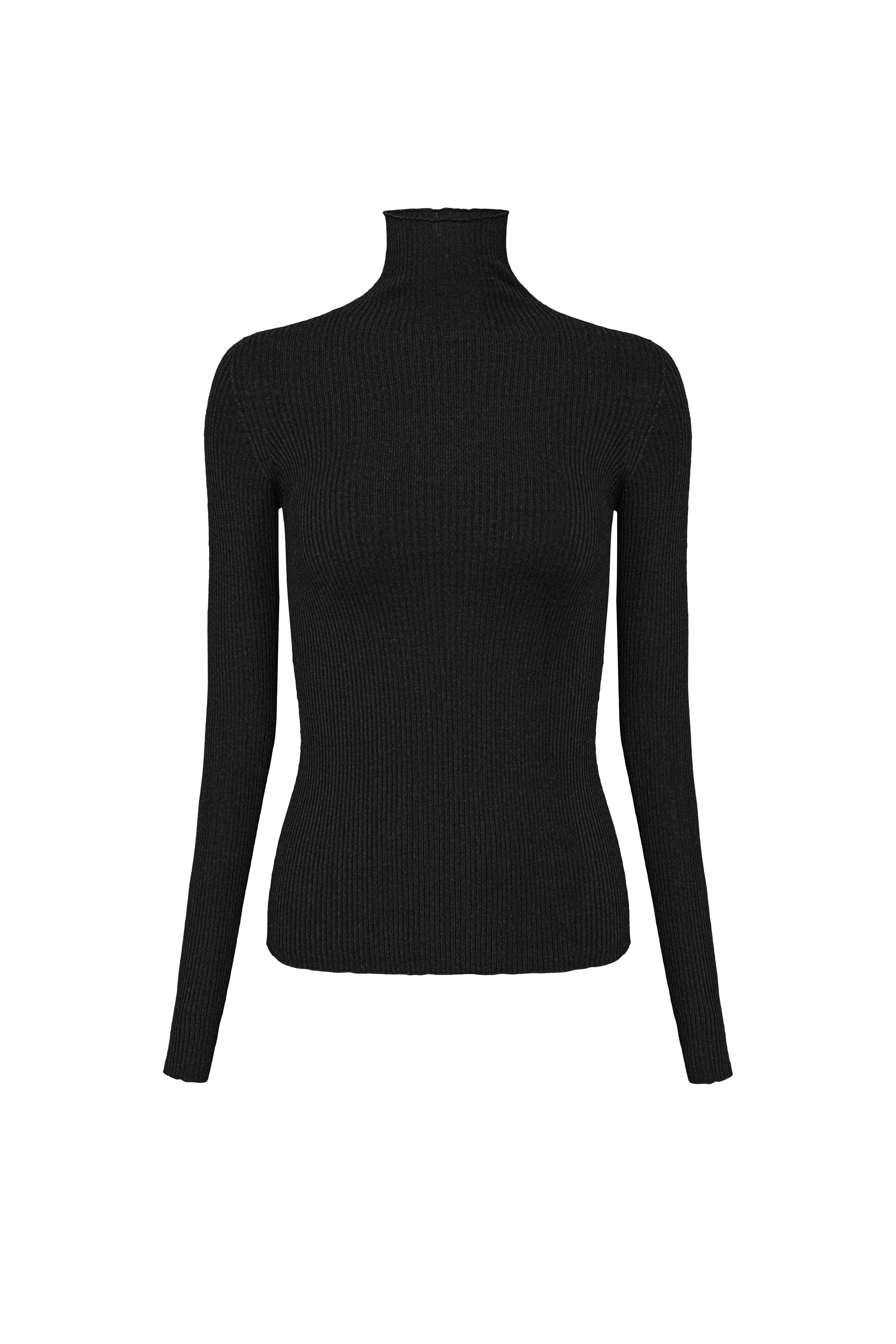 Трикотажная водолазка из шерсти мериноса 