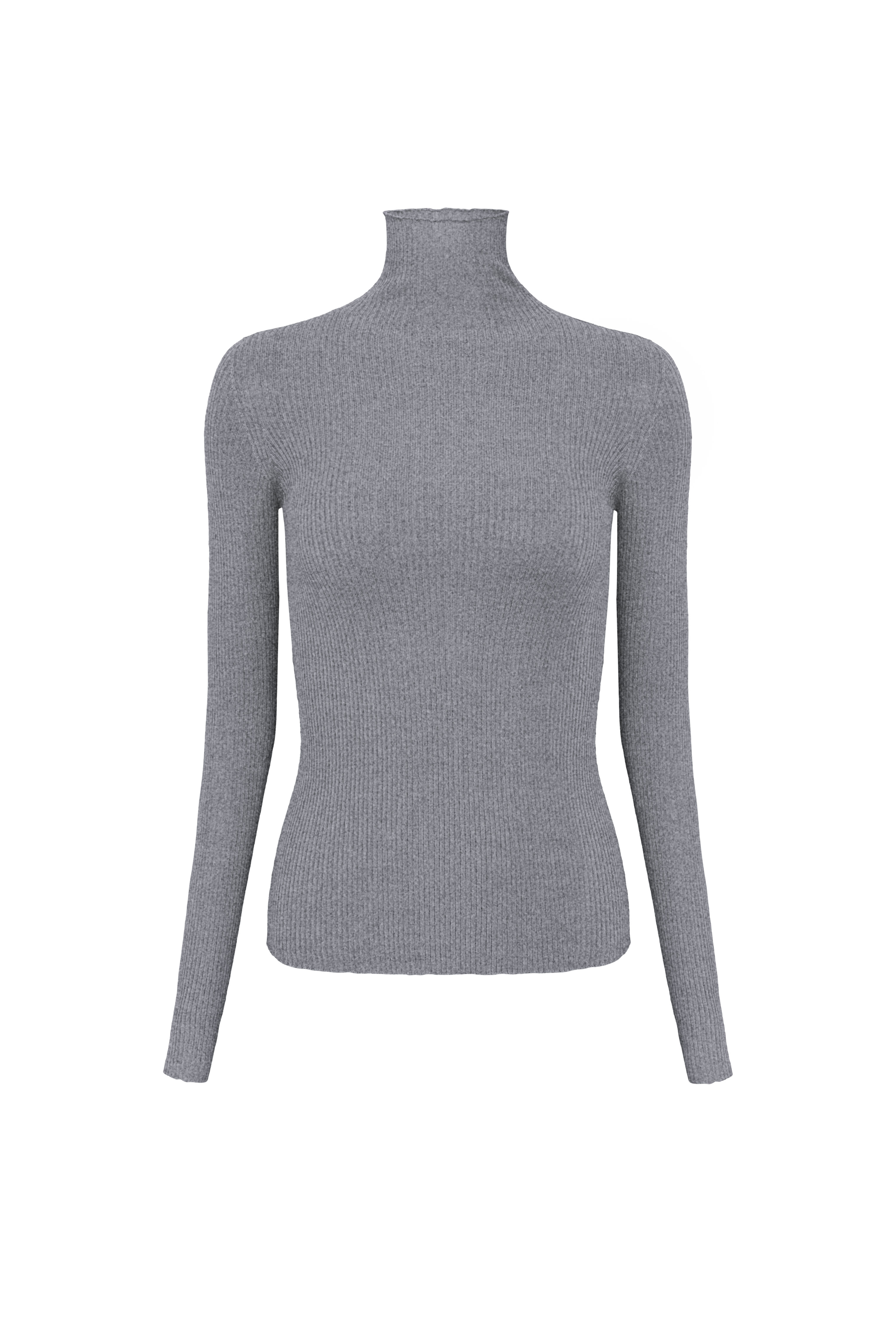 Трикотажная водолазка из шерсти мериноса 