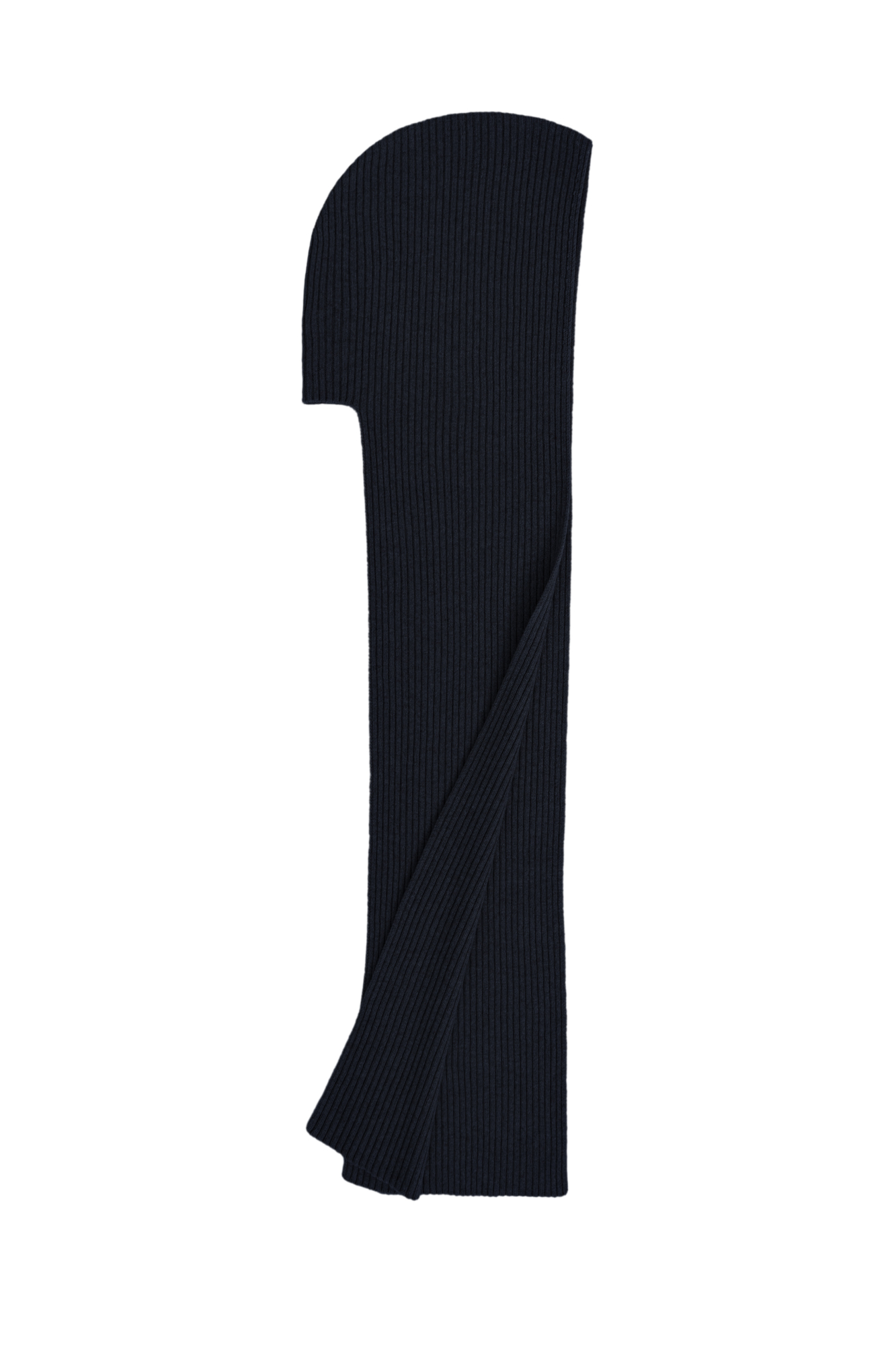 Трикотажный шарф-капюшон - функциональный аксессуар из смесовой шерсти с добавлением кашемира.