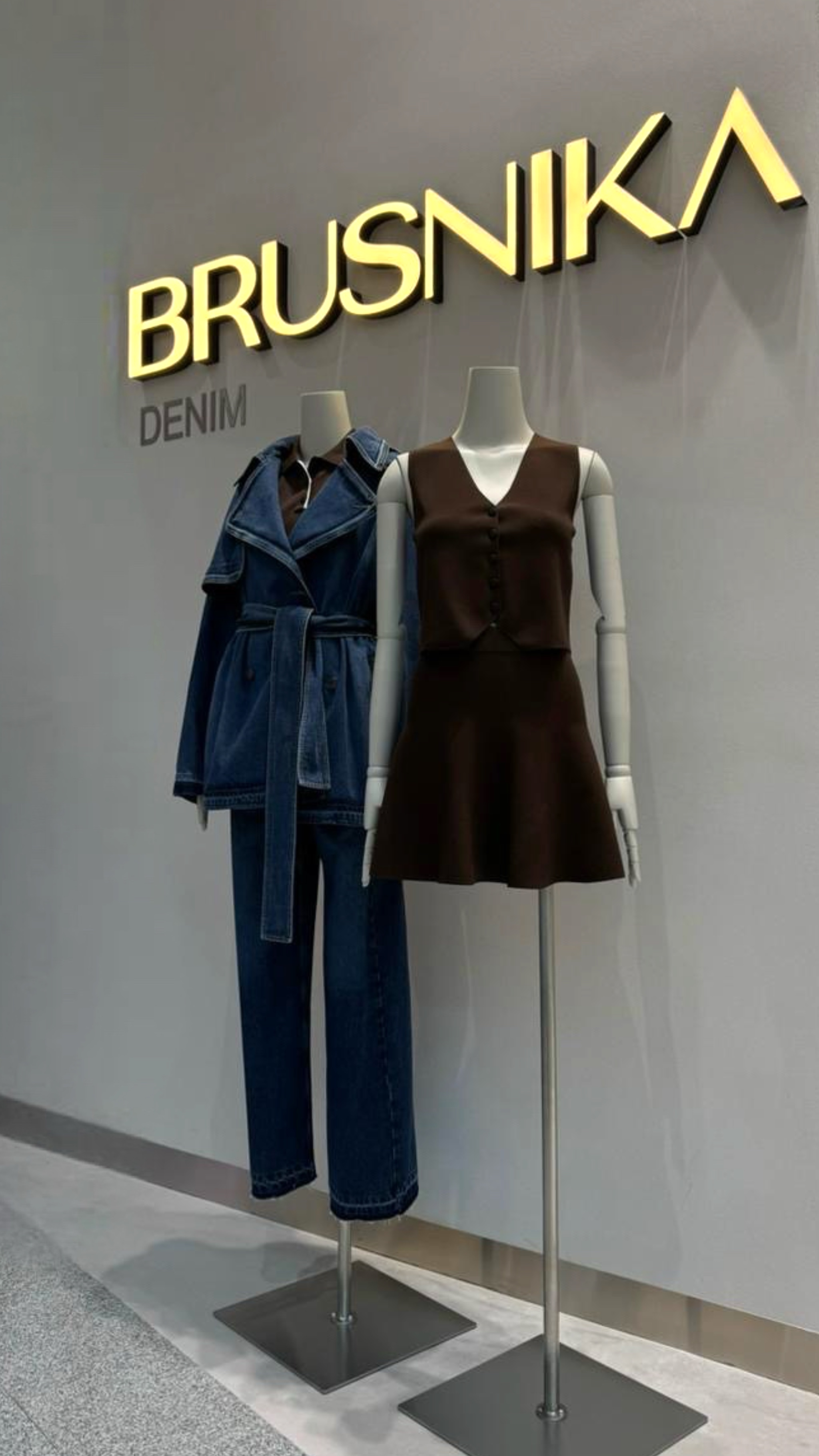 Новый магазин BRUSNIKA DENIM ТРЦ «Океания»