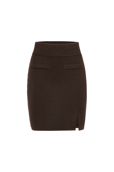 Юбка мини из вискозы