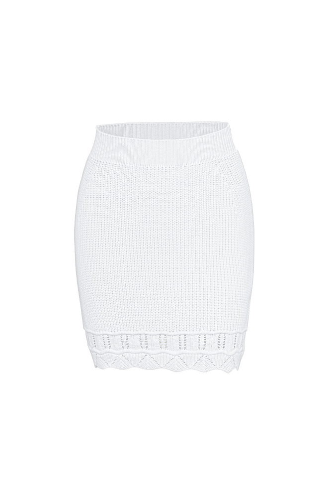 Мини-юбка из хлопка
