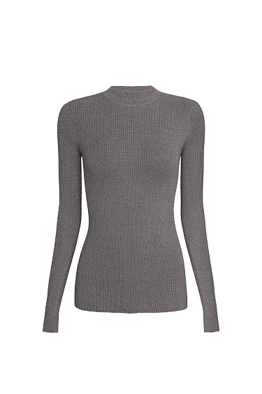 Цельновязанная водолазка из шерсти