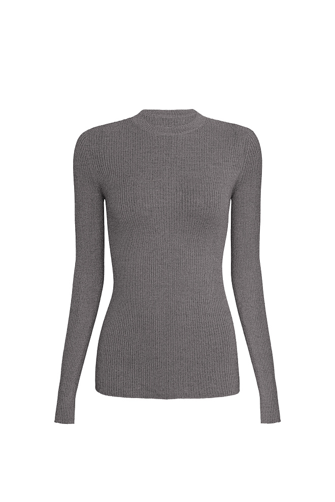 Цельновязанная водолазка из шерсти