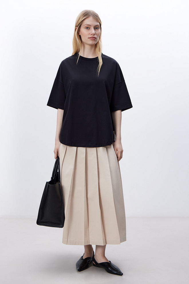 Oversize футболка из хлопка