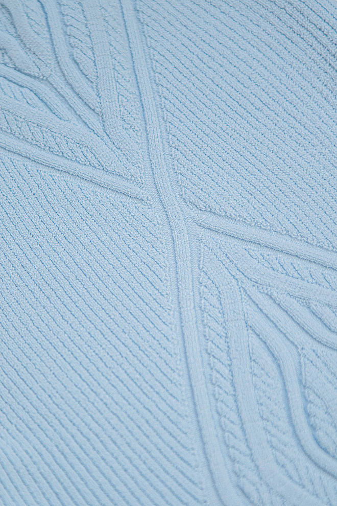 Трикотажный топ с перекрутом