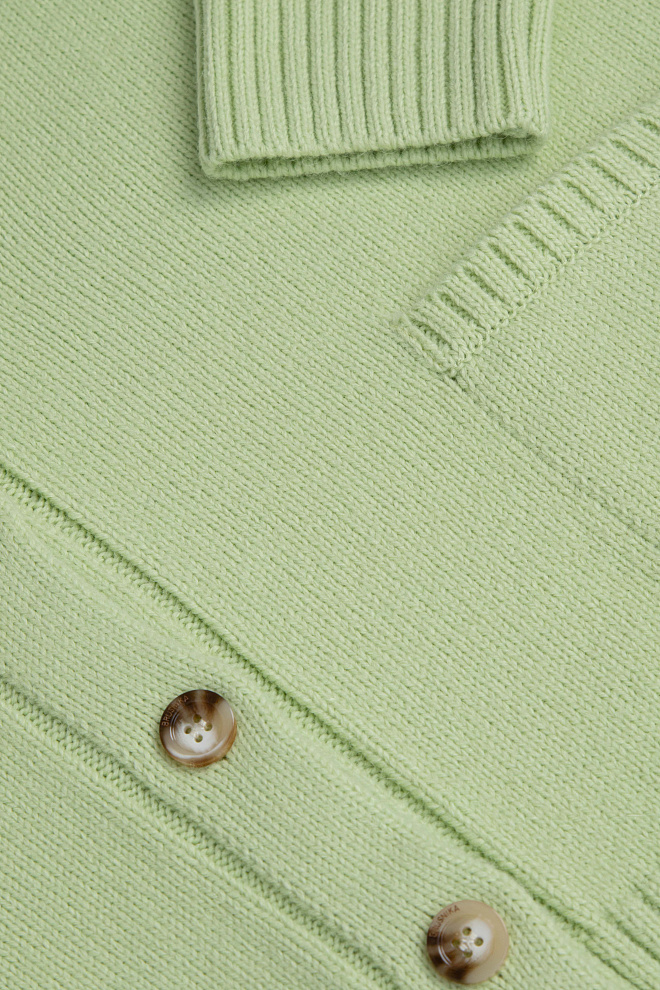 Удлиненный кардиган из шерсти