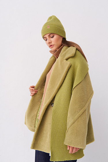 Трикотажная шапка из шерсти Альпака