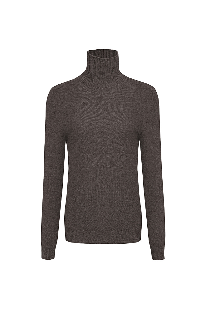 Трикотажная водолазка из шерсти 