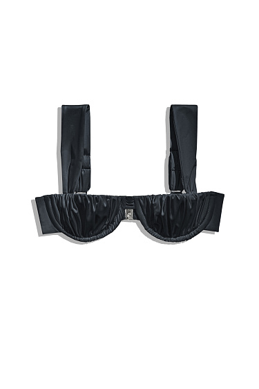 Лиф с широкими лентами 