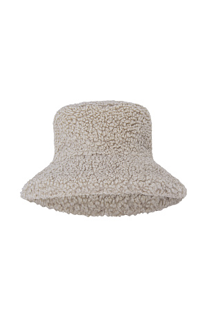 серый Панама из экомеха.