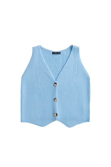 Жилет с V-образным вырезом