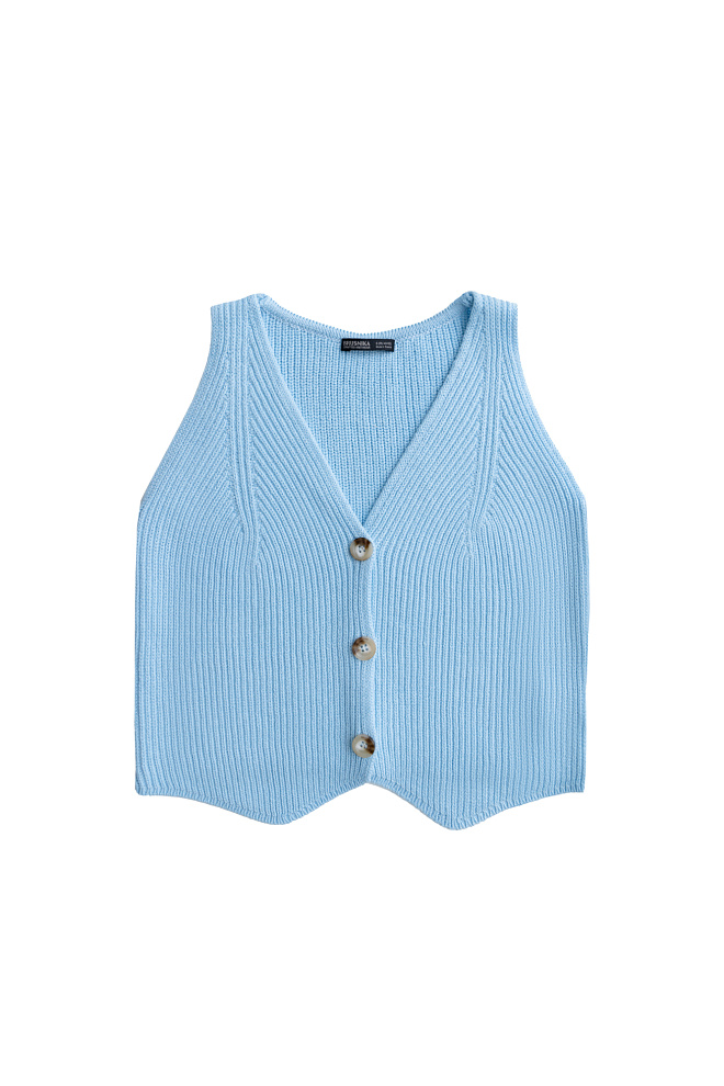 Жилет с V-образным вырезом