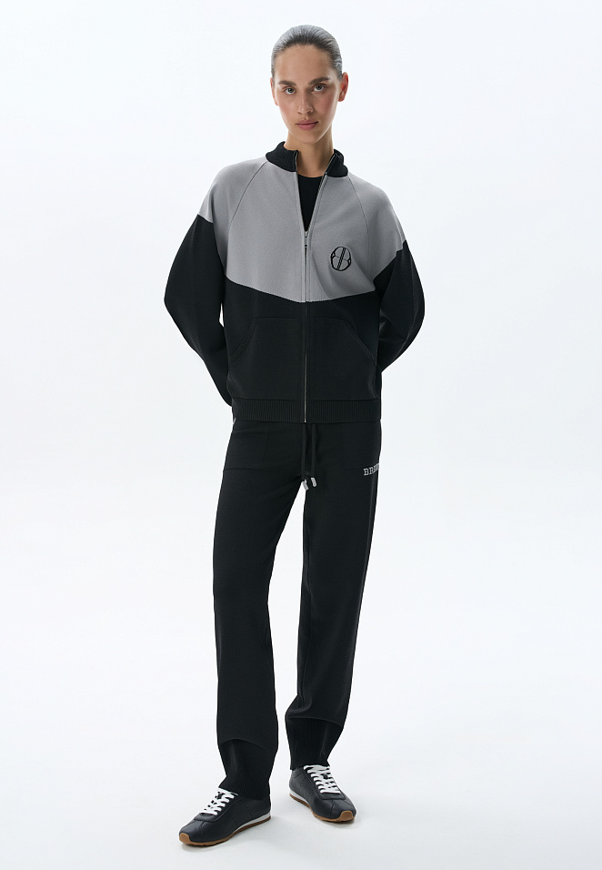 Брюки-джоггеры из вискозы