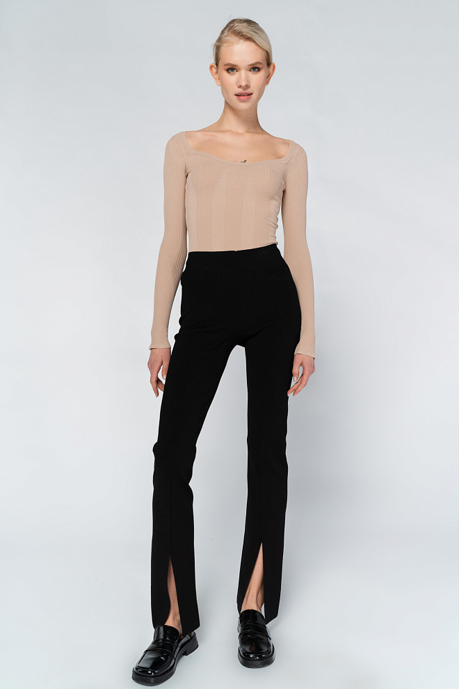 Трикотажный джемпер из поливискозы