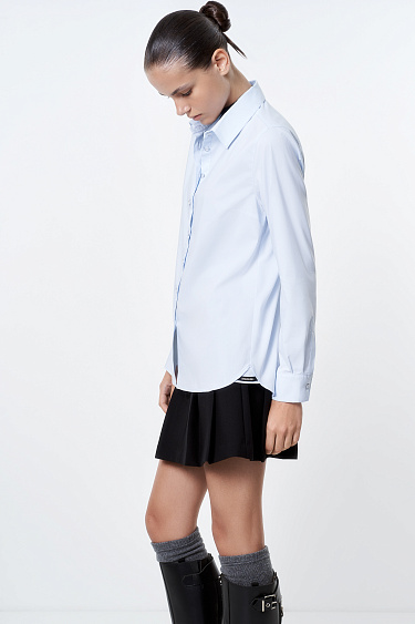 Классическая рубашка из хлопка