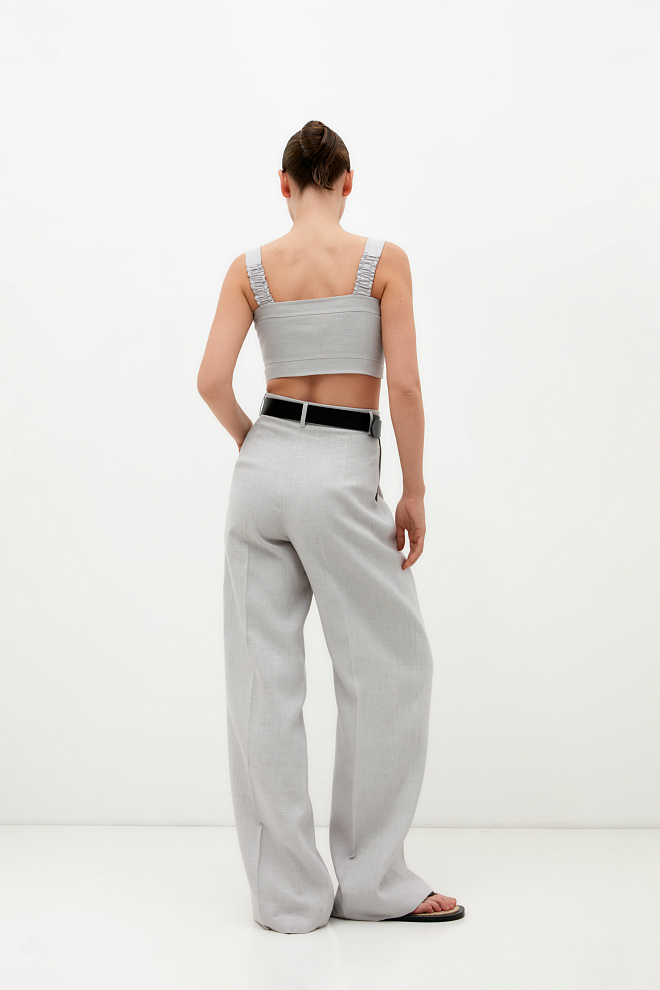 Брюки из 100% льна