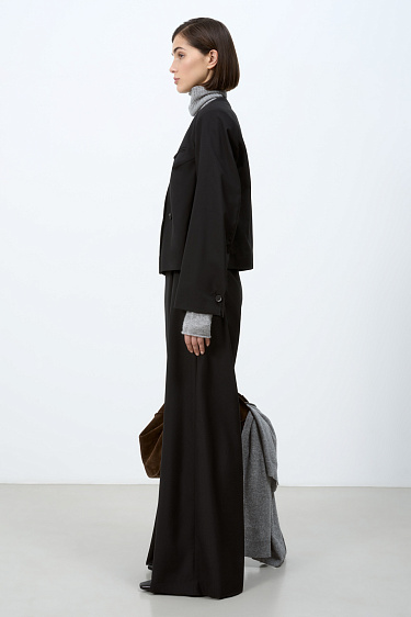 Широкие брюки на запах