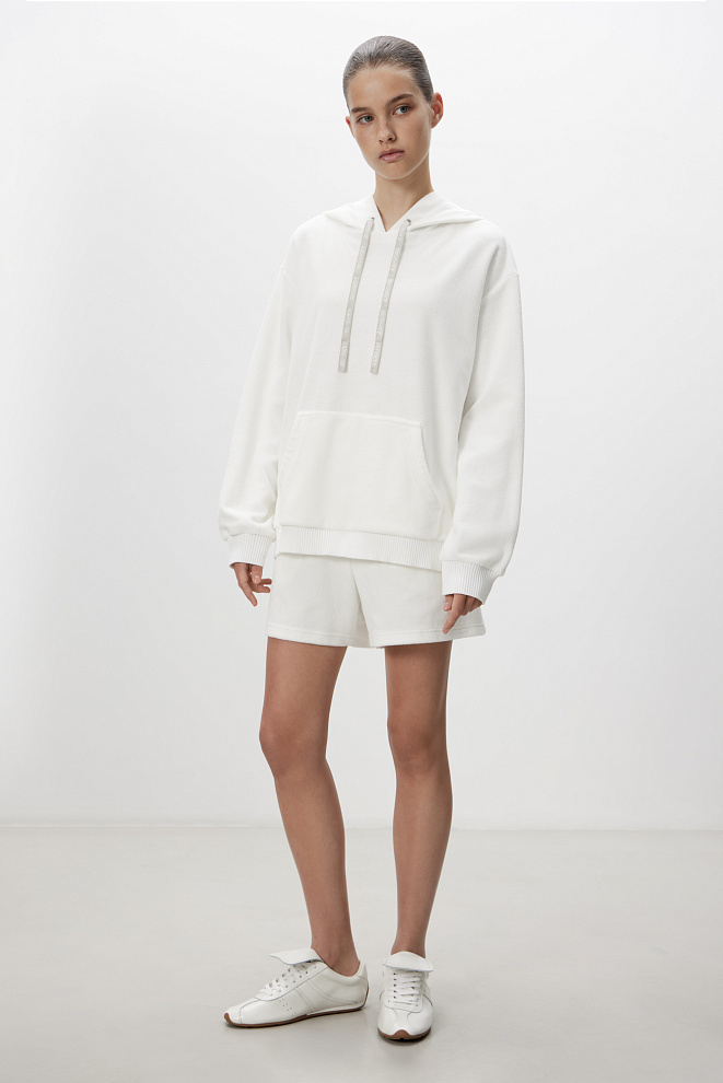 Худи из махрового трикотажа