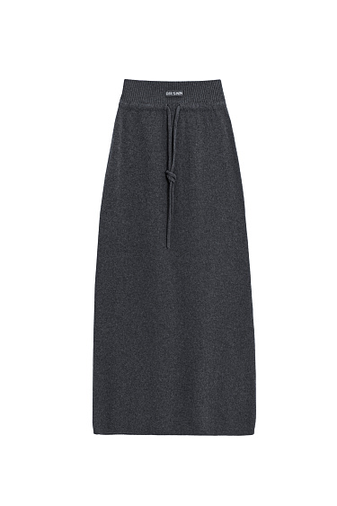 Трикотажная юбка из кашемира и шерсти