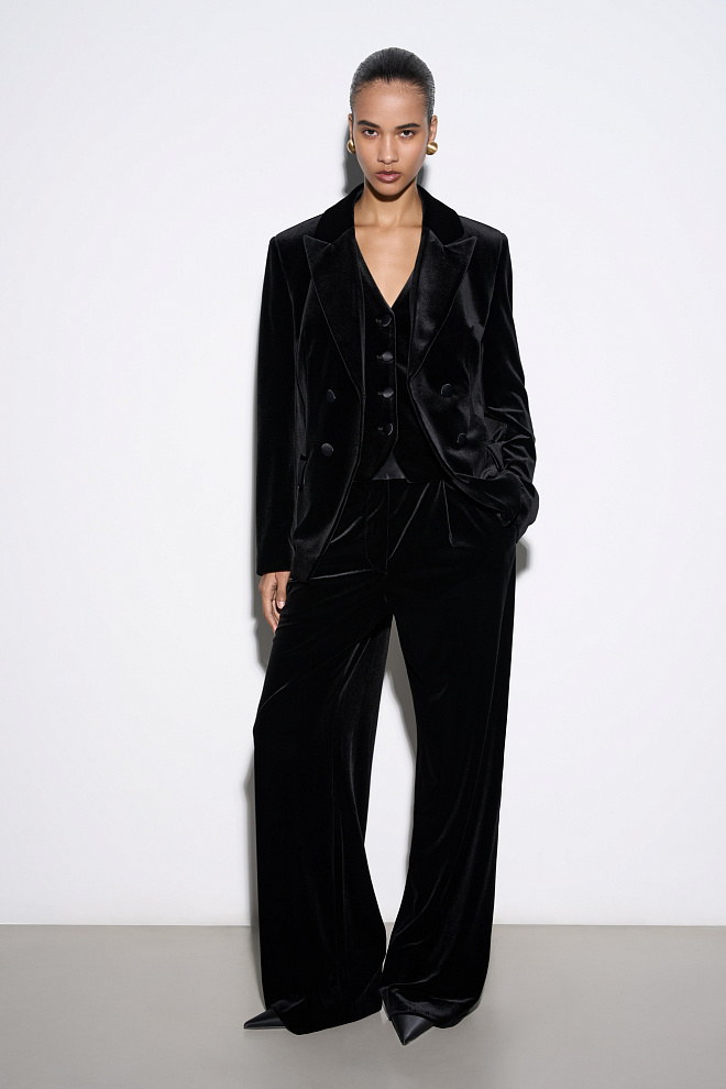 Бархатный жакет