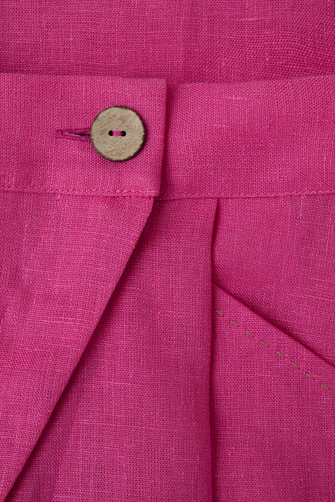 Брюки из 100% льна