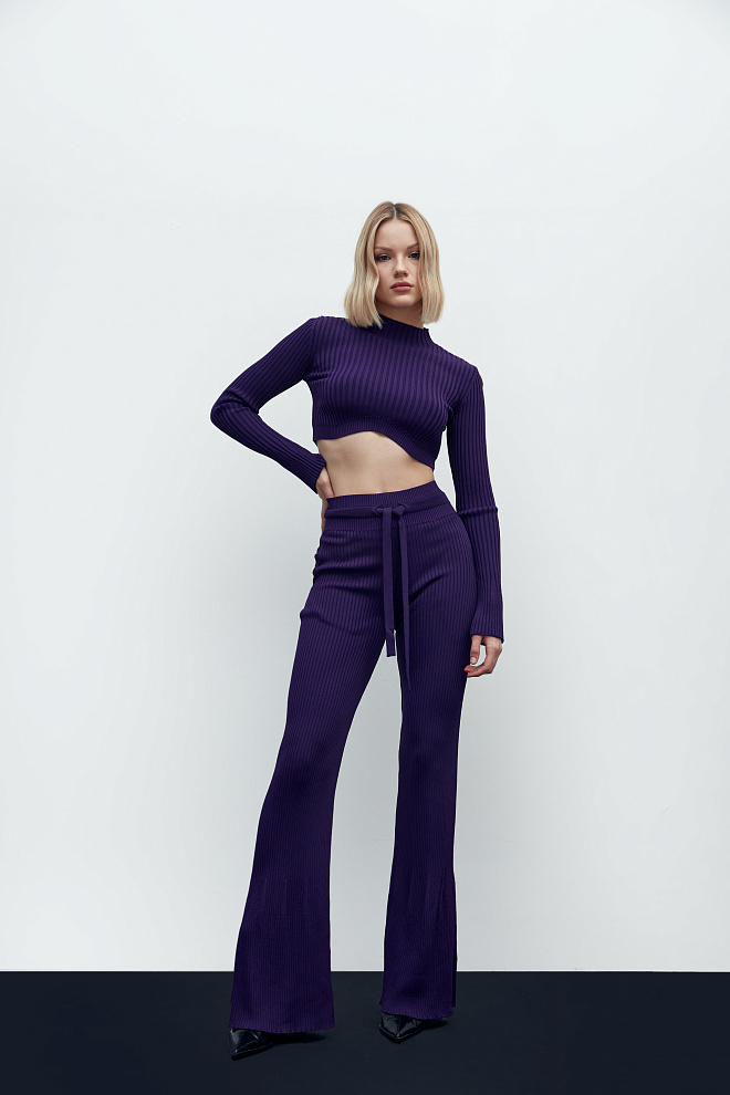 Трикотажный топ из вискозы