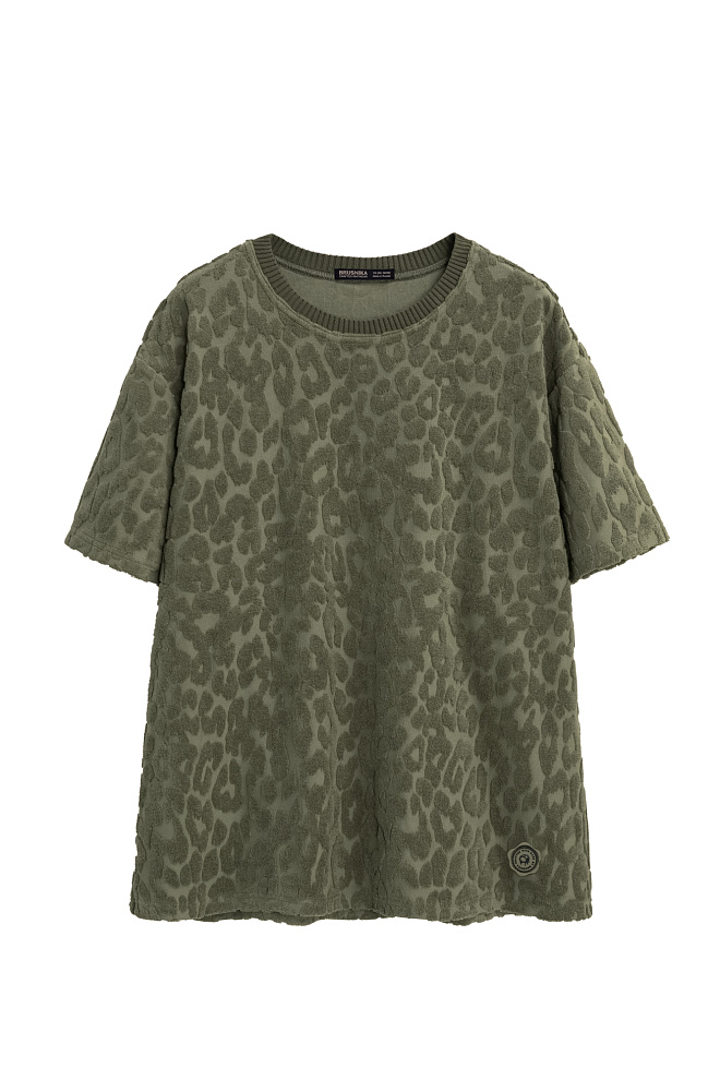 Футболка из махрового трикотажа