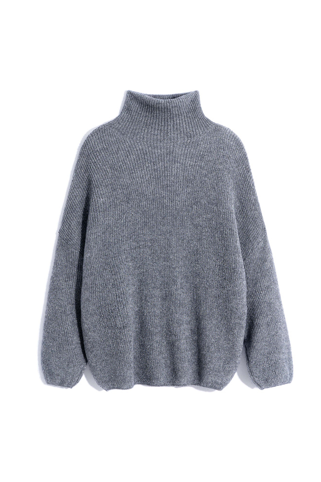 Мохеровый джемпер с люрексом