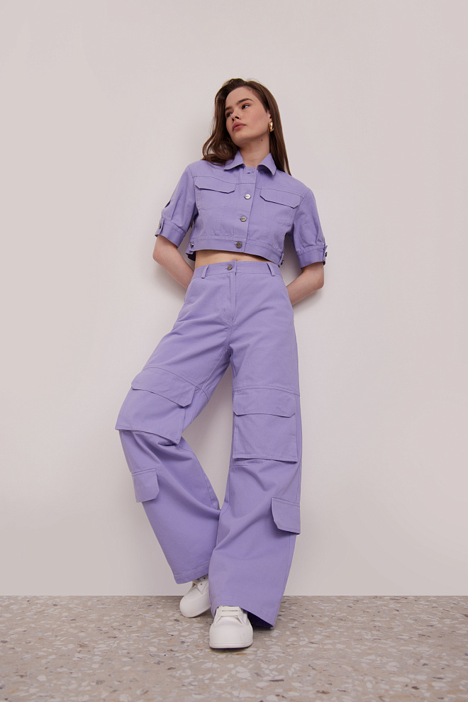 Брюки-Карго из 100% хлопка