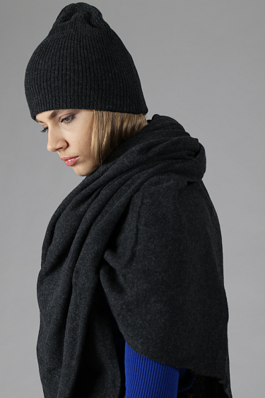 Палантин из кашемира и шерсти