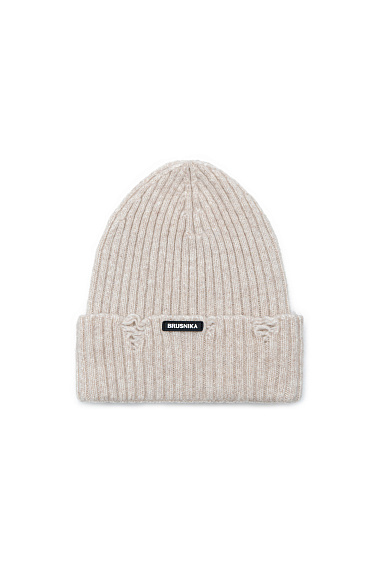 Шапка с отворотом