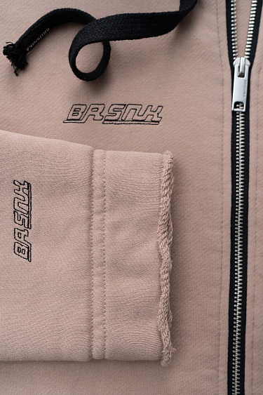 Худи из футера с капюшоном