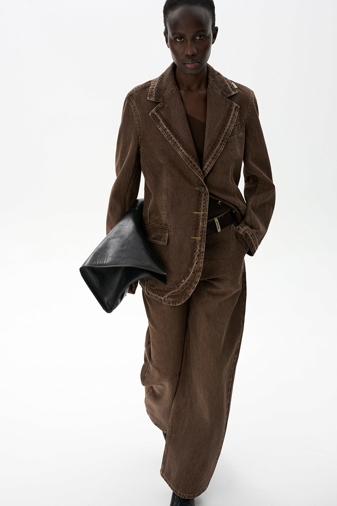 Джинсовый жакет из 100% хлопка