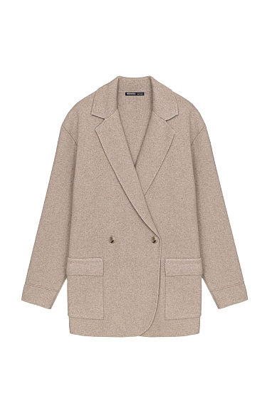 Трикотажный жакет с добавлением кашемира