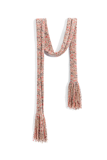 Шарф с шерстью альпака