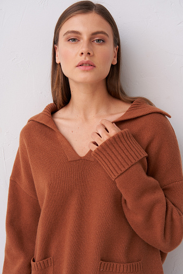 Трикотажный джемпер из шерсти