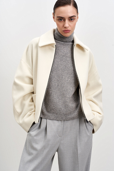 Куртка-жакет из шерсти