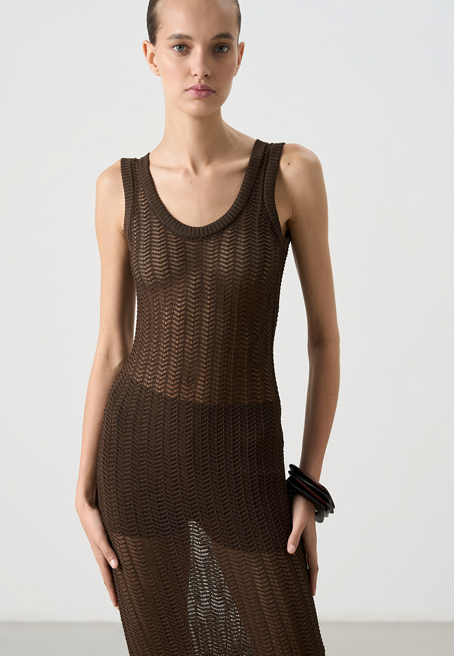 Ажурный сарафан 