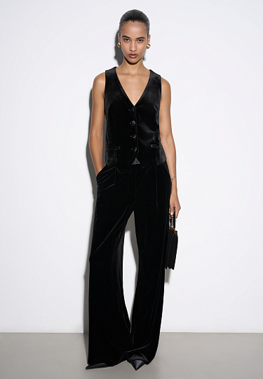 Бархатный жилет