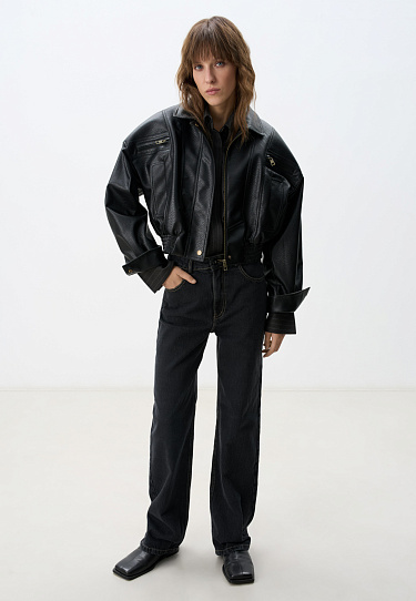 Прямые джинсы из 100% хлопка