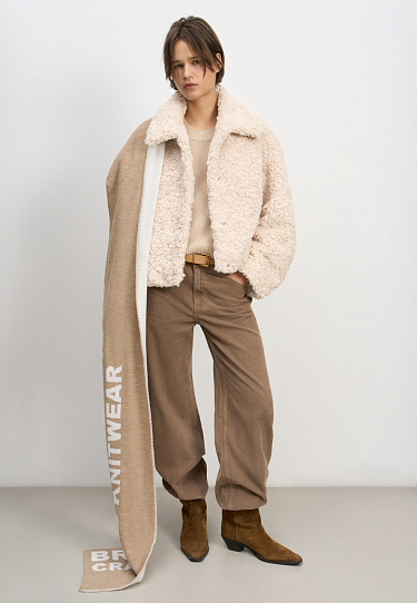 Короткая шуба на синтепоне